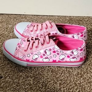 Sparkle hello kitty sneakers